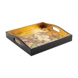 Mountain Garden Lacquered Square Tray