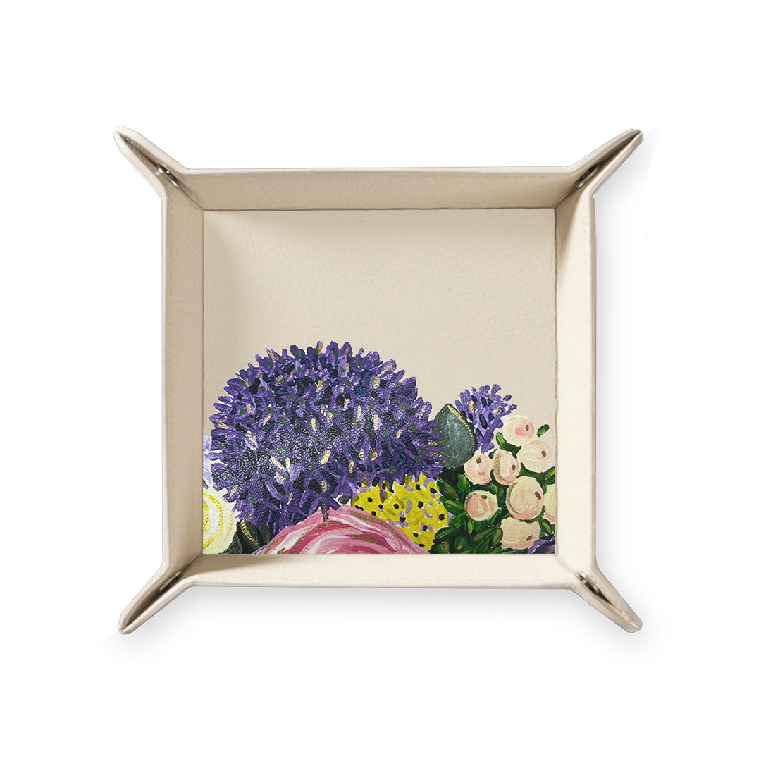 Alepel Floral Bouquet Valet Tray
