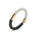 Gump's Signature Pacific Bangle in Black & White Jade