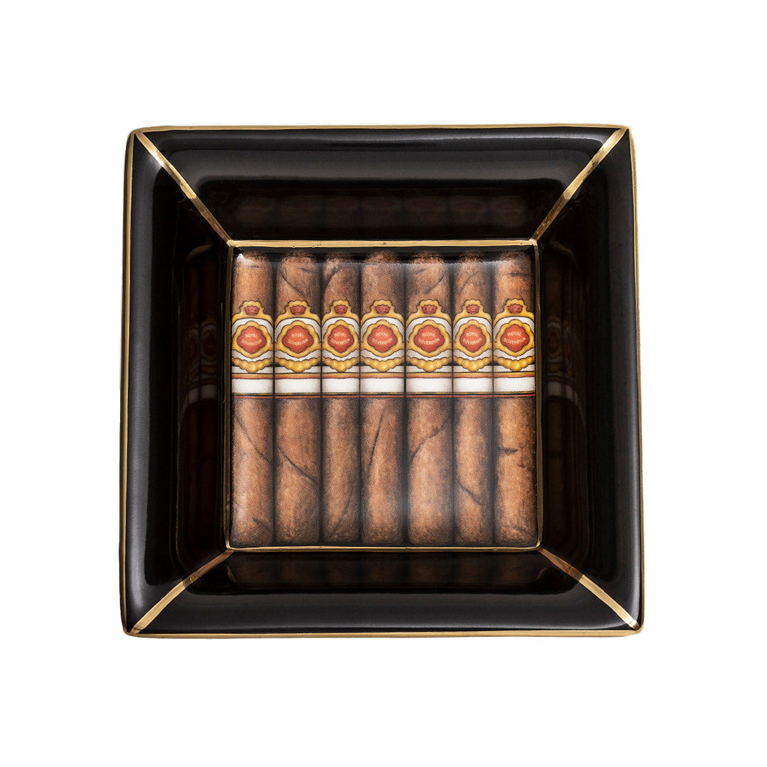 Halcyon Days Cigars Square Tray