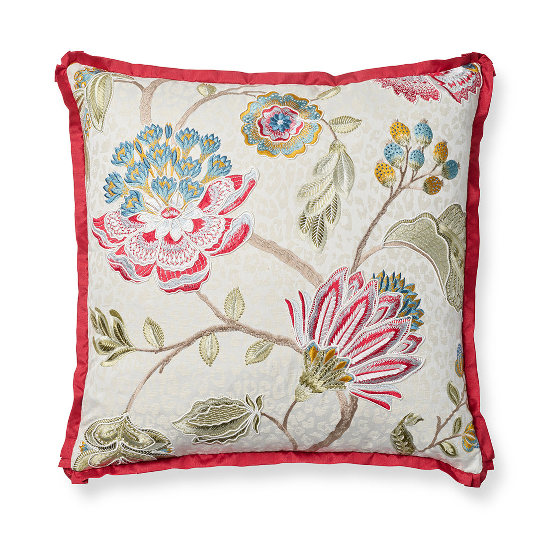 Florence Embroidered Pillow